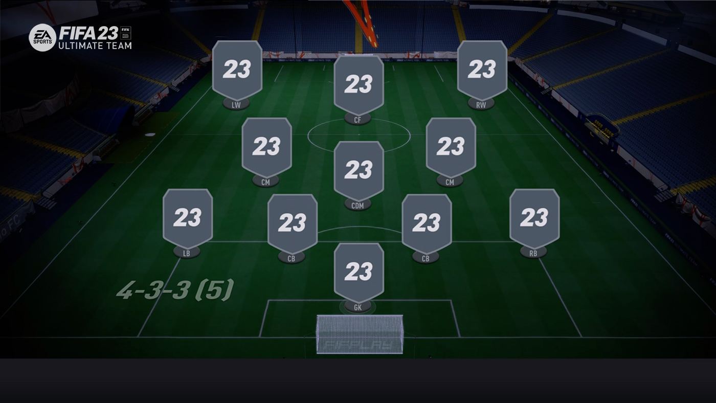 4-3-3 (5) Formation