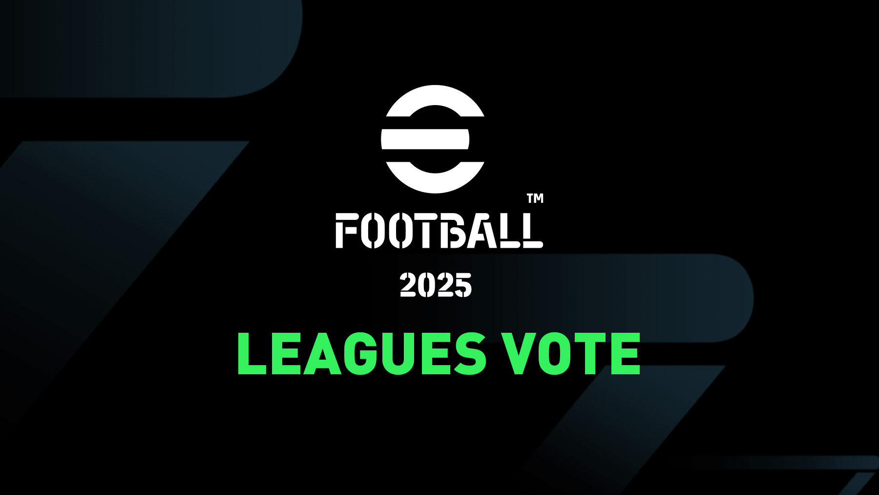Vote for eFootball 2025 Leagues
