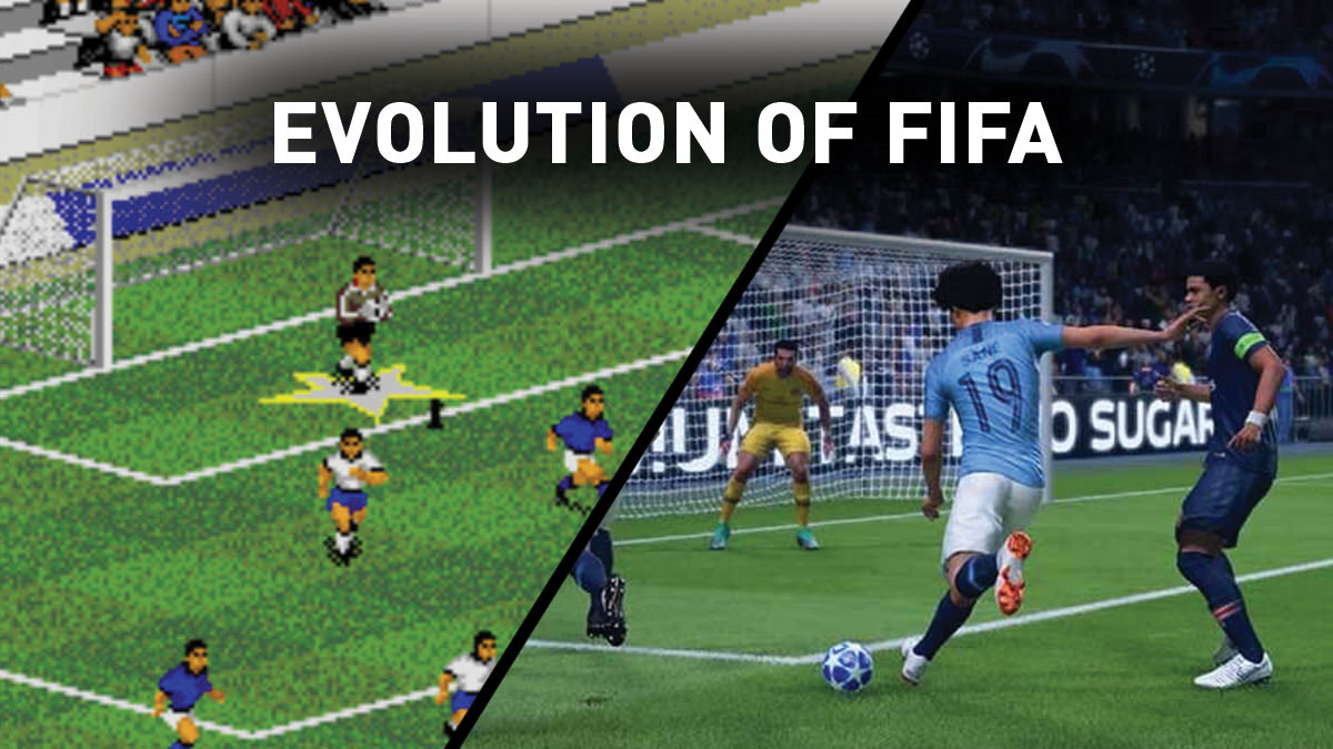 Evolution of FIFA Games 1994-2022 #gamehistory#evolutiongame #fifa 