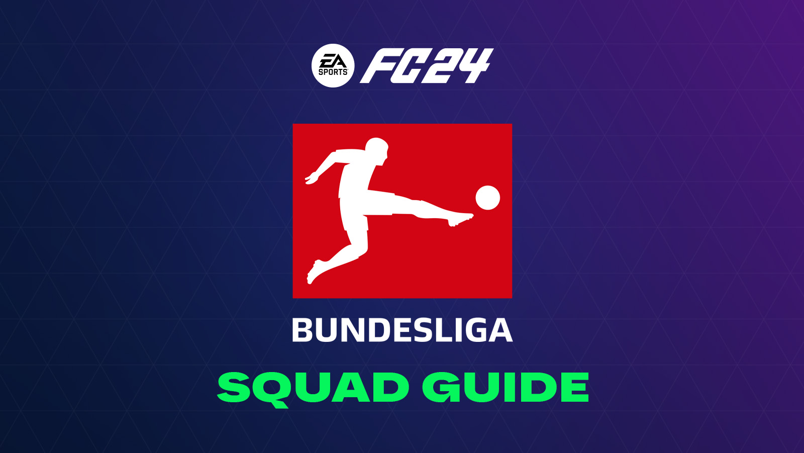 FC 24 Bundesliga Squad Guide