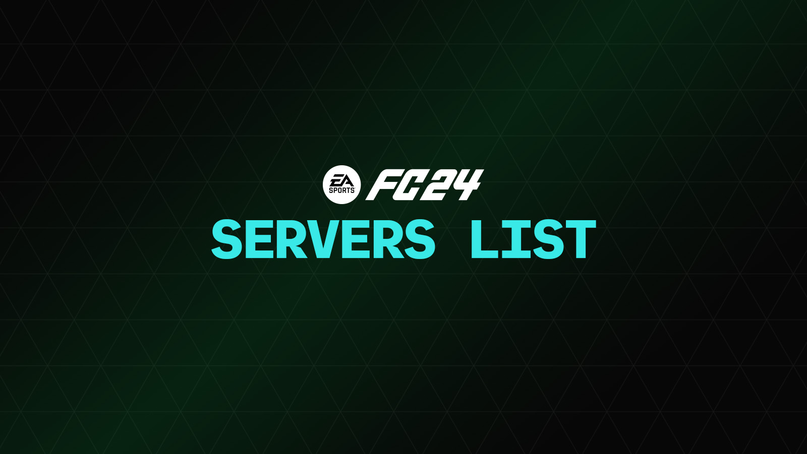 FC 24 Servers List – Game Data Center Locations