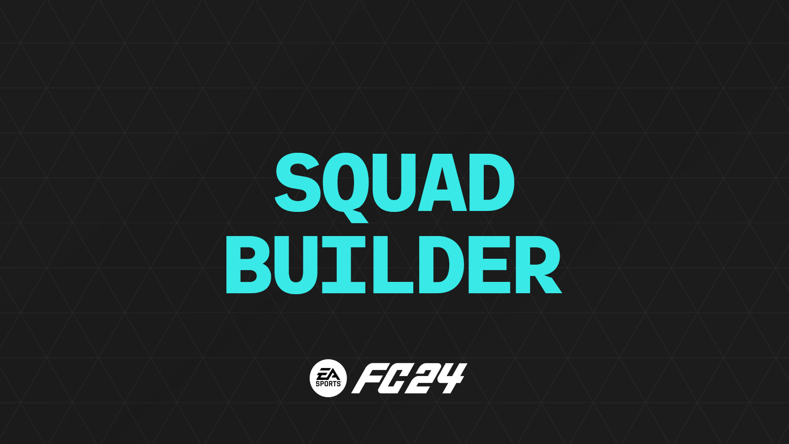 FC 24 Squad Builder