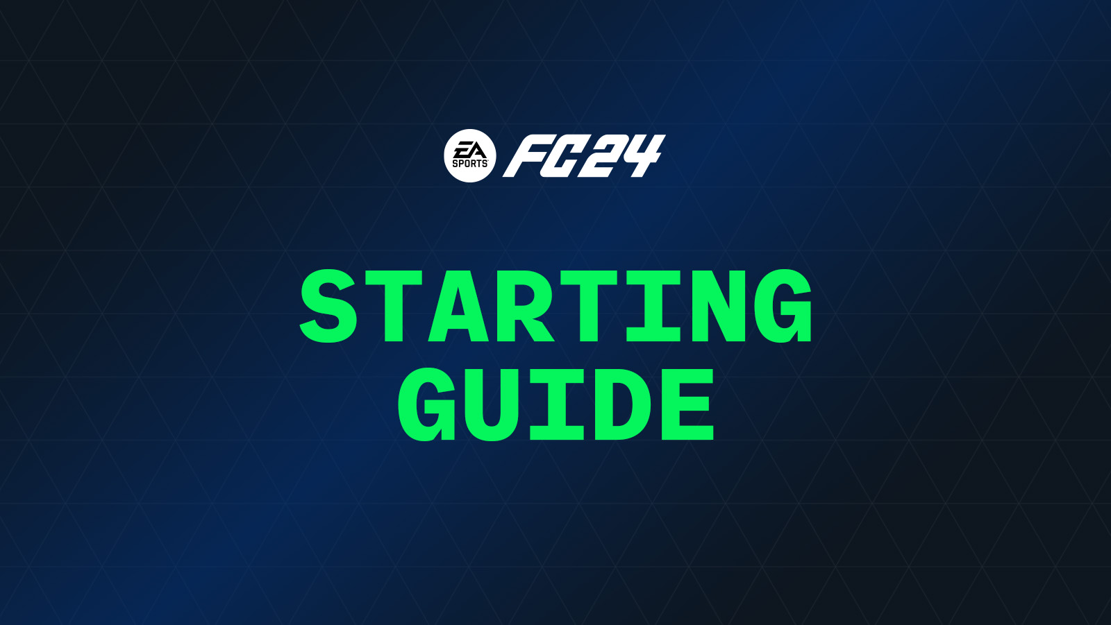 FC 24 Game Settings Guide