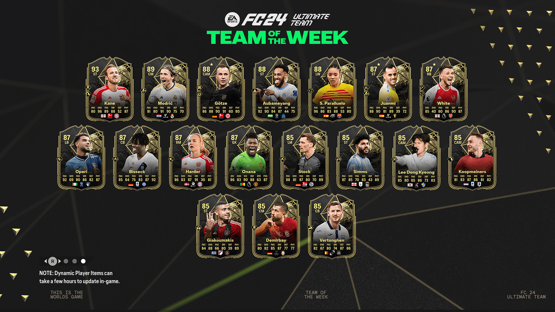 EA Sports FC 24 Team of the Week 26 is available from 13 Mar (6pm UK).