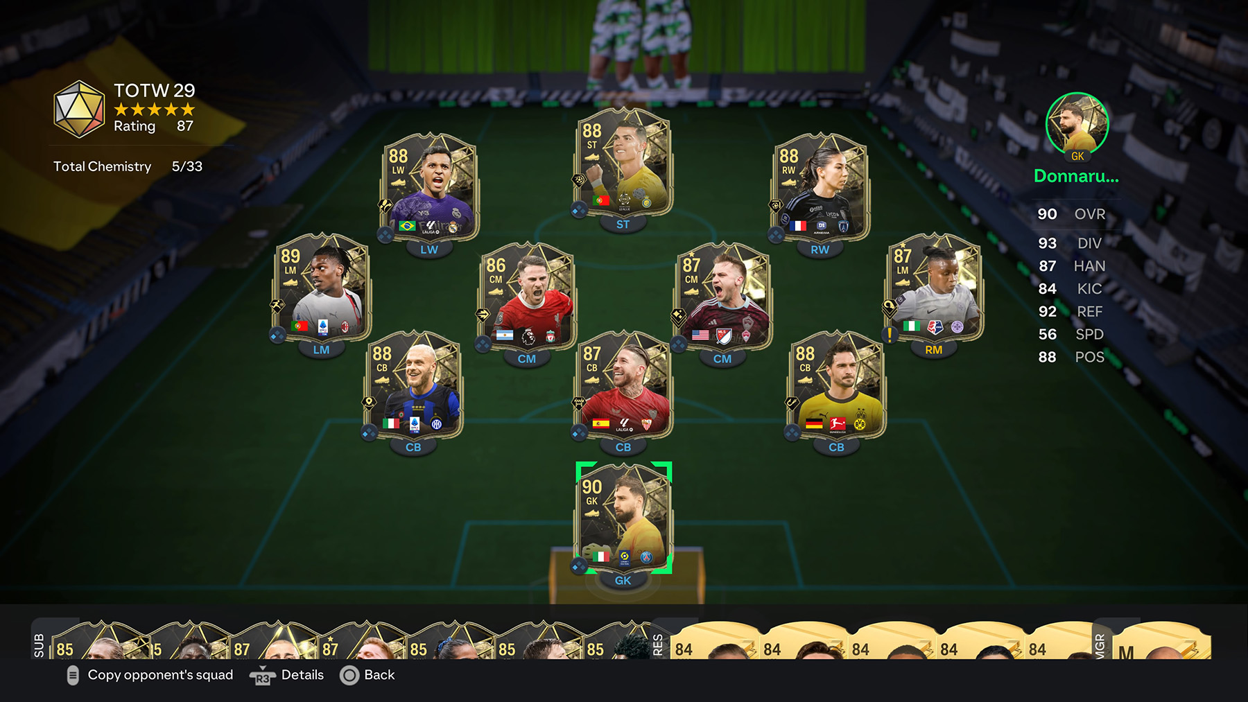 EA Sports FC 24 Team of the Week 29 is available from 3 Apr (6pm UK).