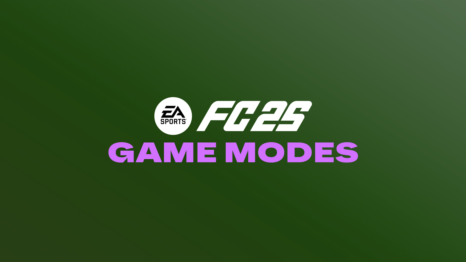 FC 25 Game Modes