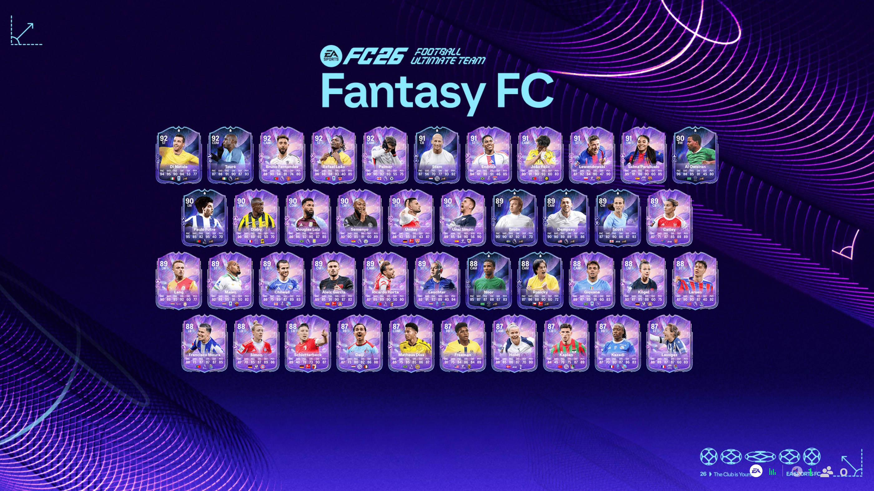 FC 26 Fantasy FC Players