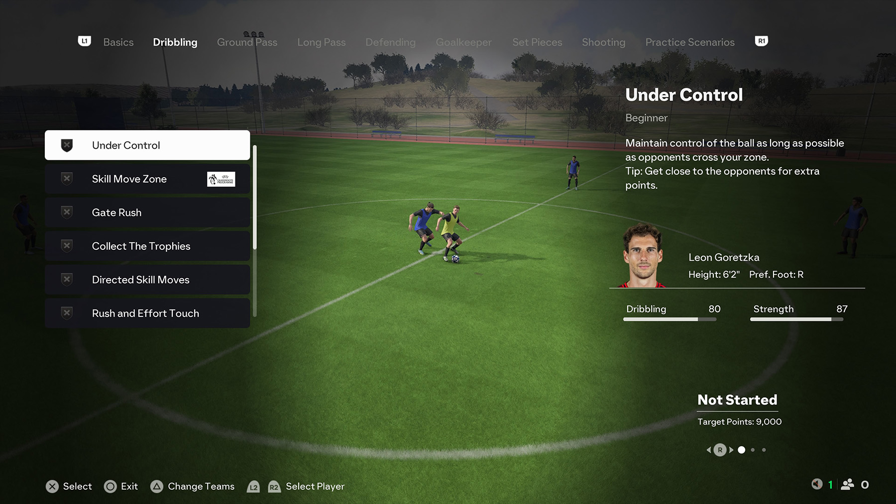 Skills Games (Dribbling)
