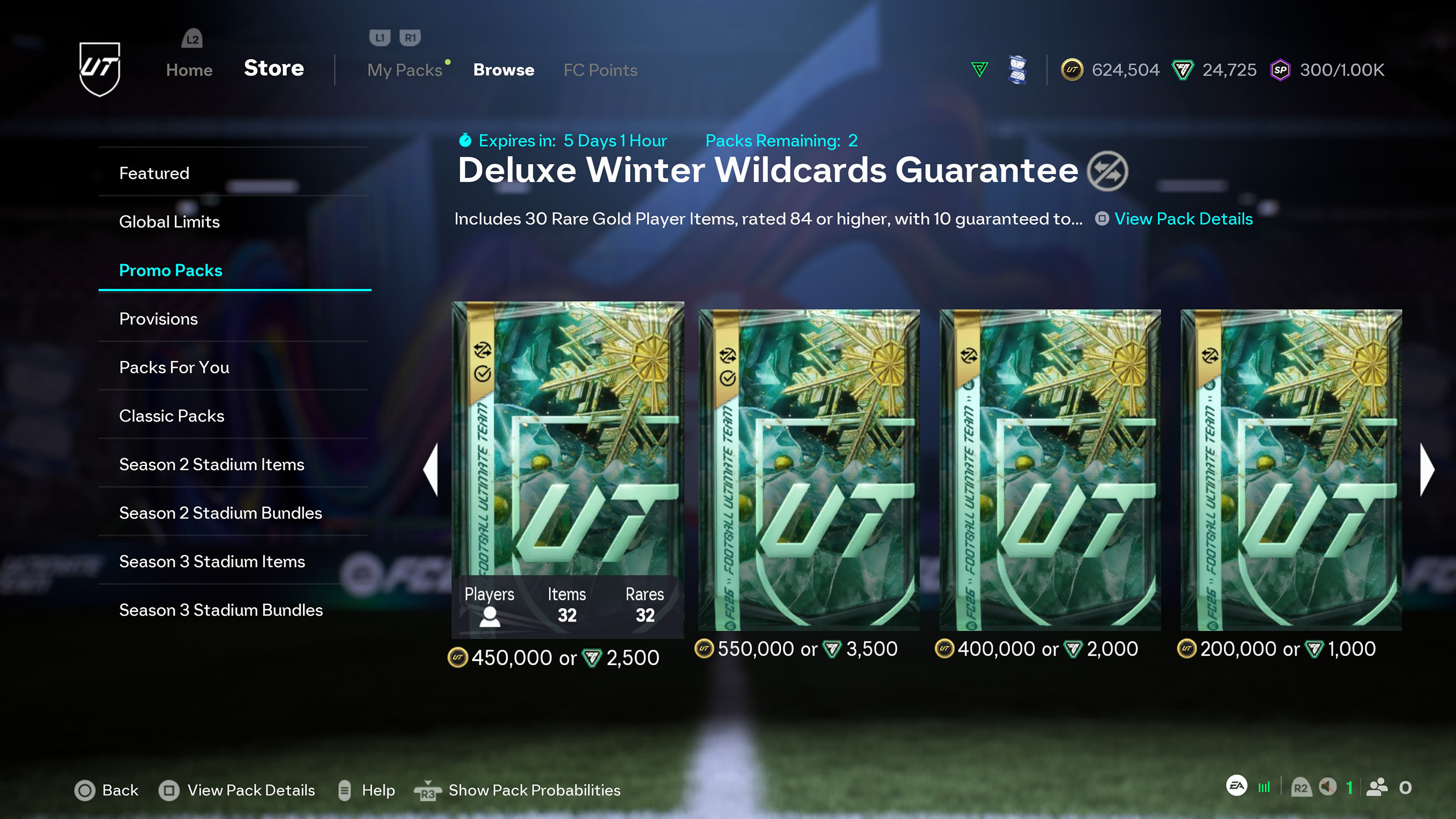 FC 26 Winter Wildcards Packs
