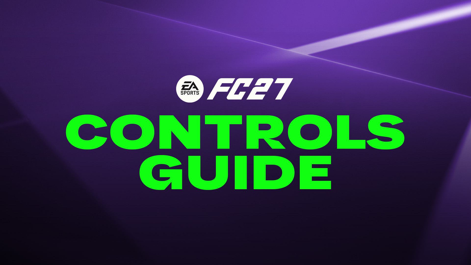 FC 27 Controls