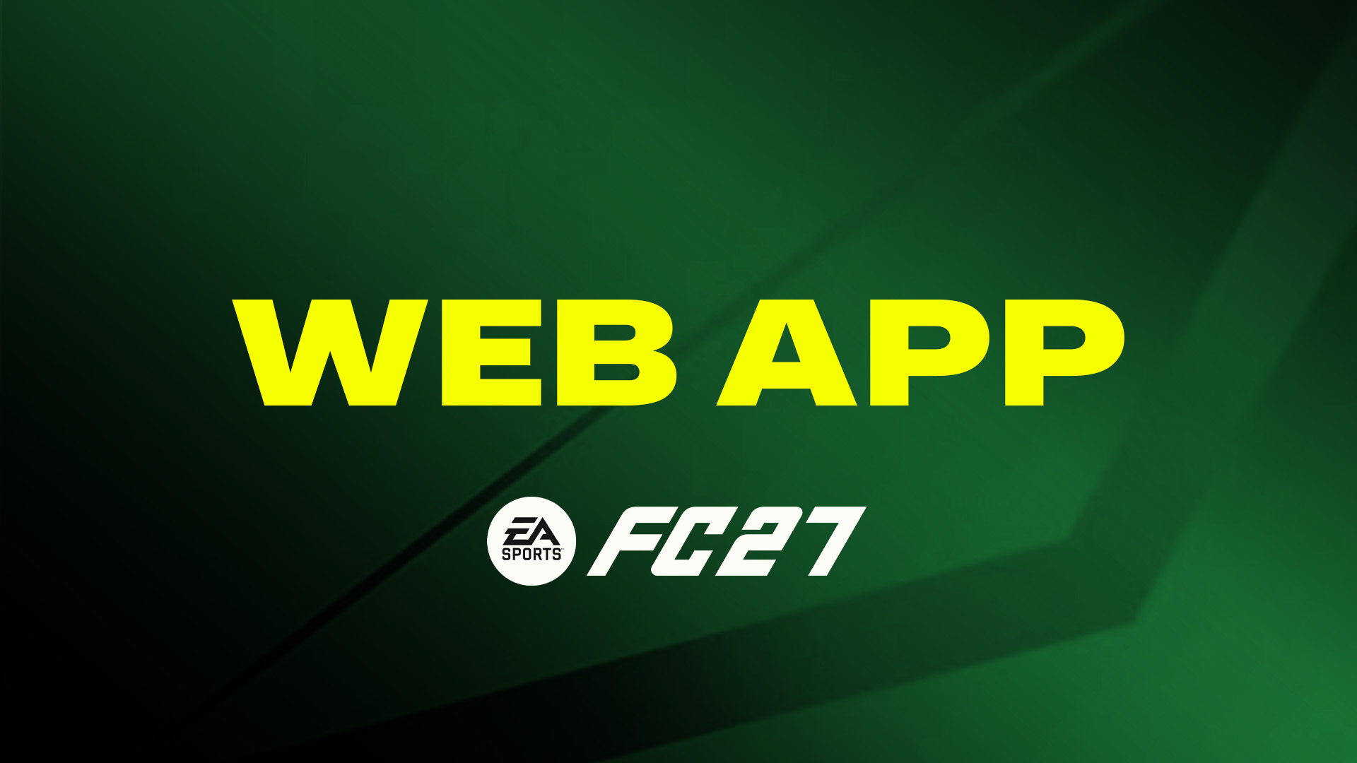 FC 27 Web App