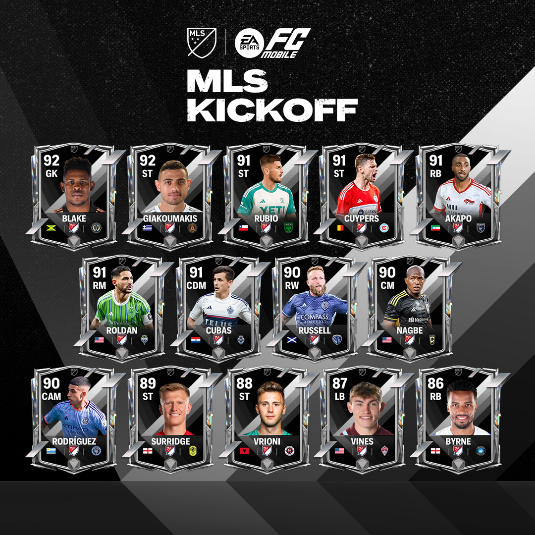MLS Kickoff Players