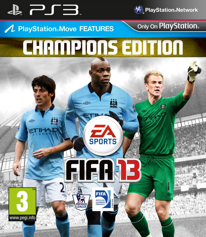 FIFA 13 Cover - Manchester City