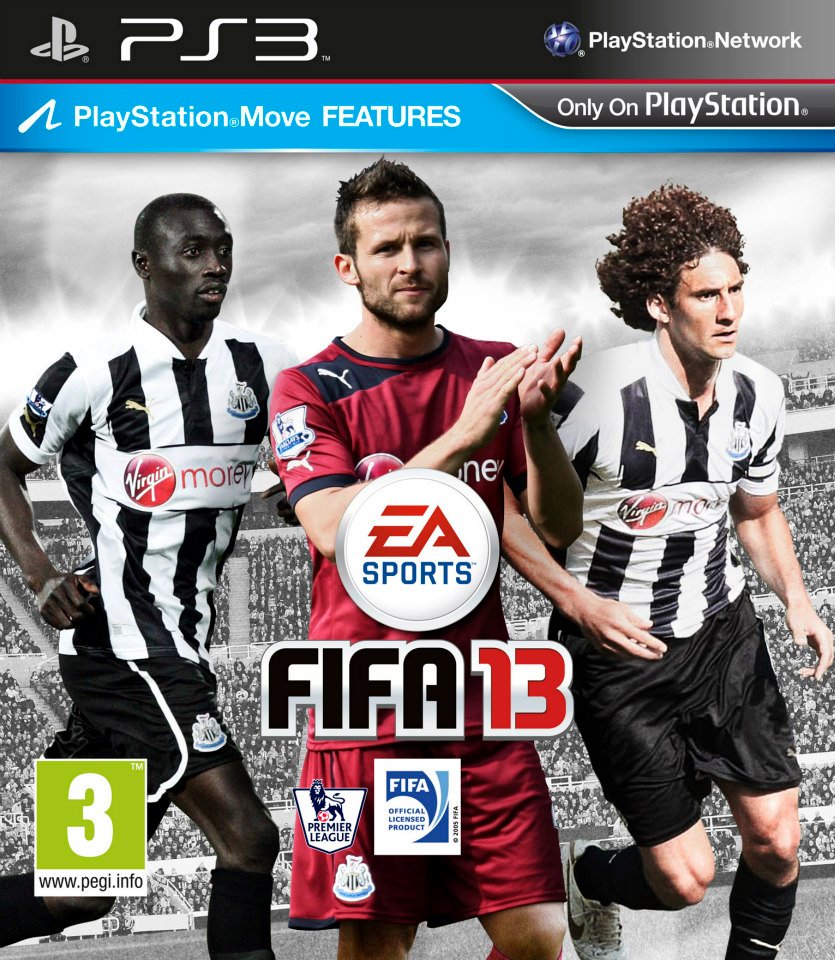 FIFA 13 Cover - Newcastle United