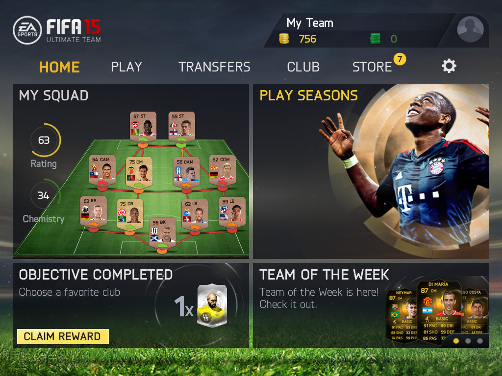 FIFA 15 Ultimate Team web app arrives on Android and iOS