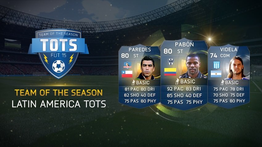 FIFA 15 Team of the Season Latin America