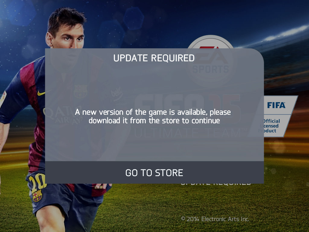 FIFA 15 Mobile App