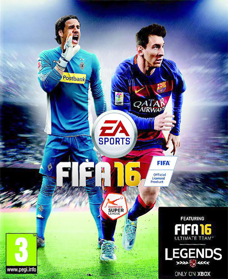FIFA 16 Switzerland Cover