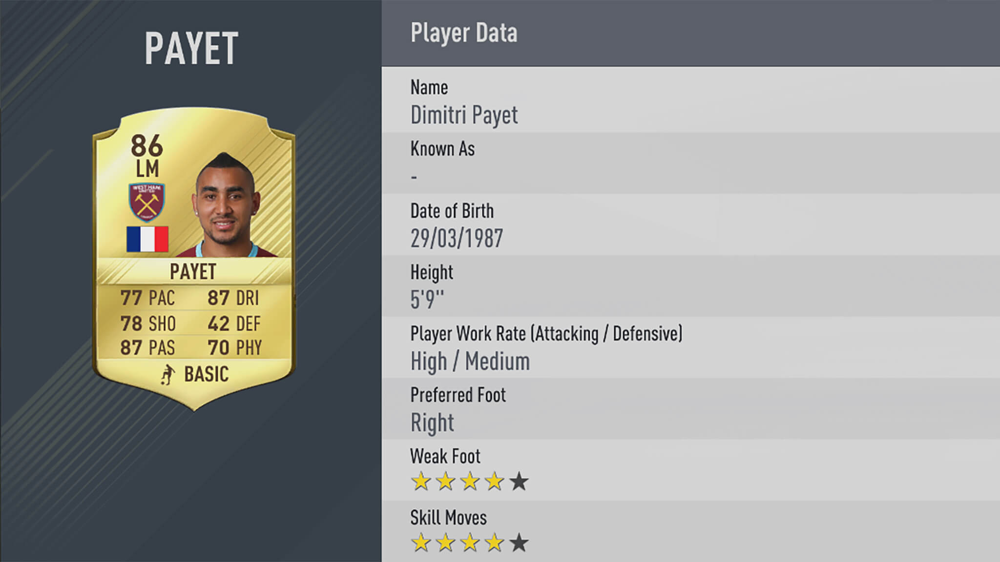 Dimitri Payet