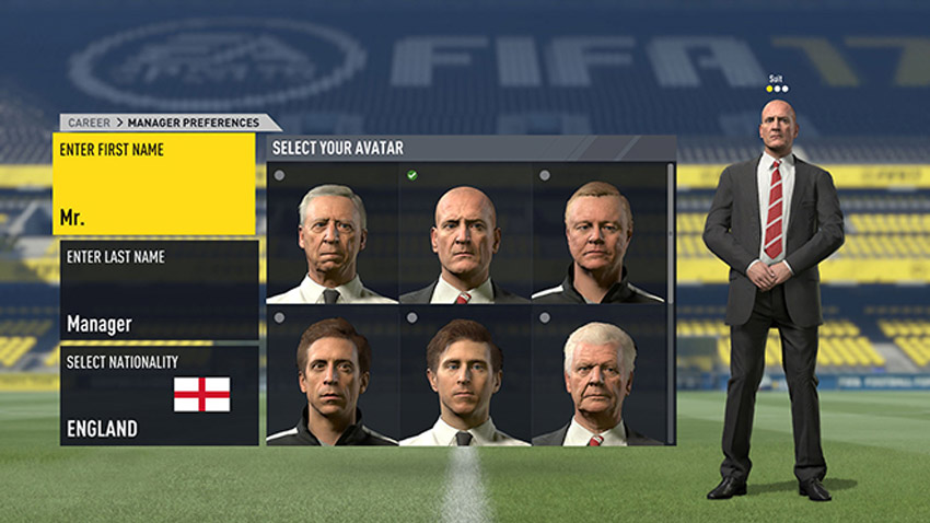 FIFA 17 Career Mode