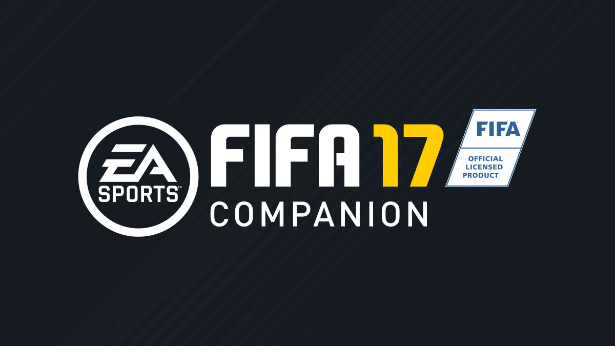 FIFA 17 Companion App Details for iOS, Android and Windows Phone