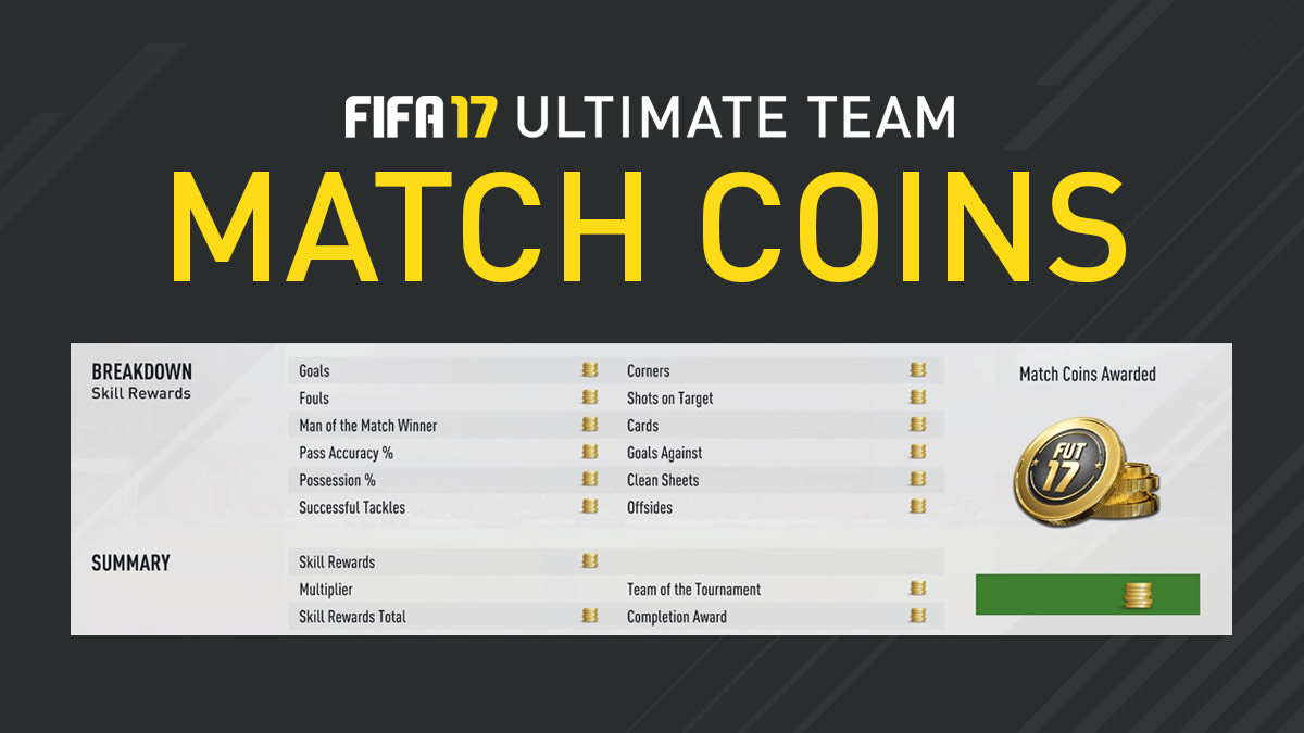 Sælger kinakål Ønske FIFA 17 Ultimate Team – Match Coins – FIFPlay