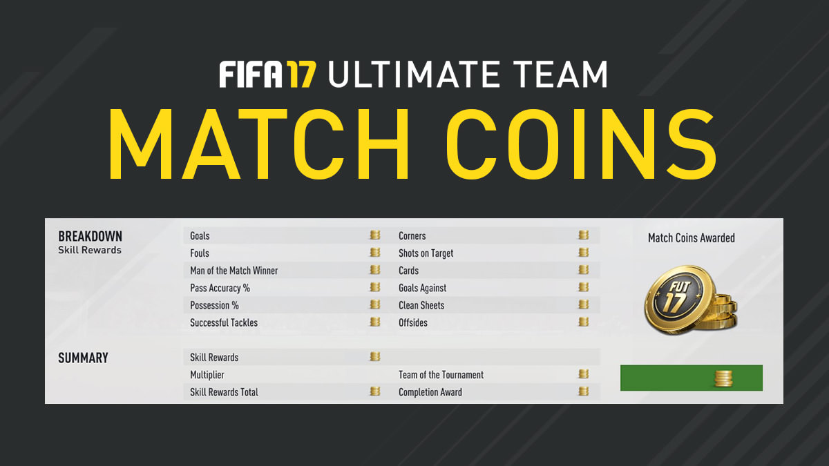 Fifa 17 Ultimate Team Match Coins Fifplay