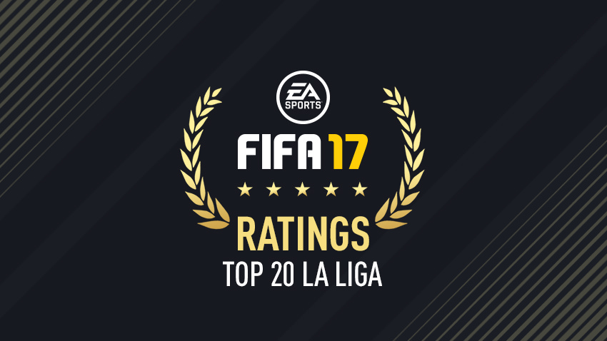 FIFA 17 Player Ratings – Top 20 La Liga