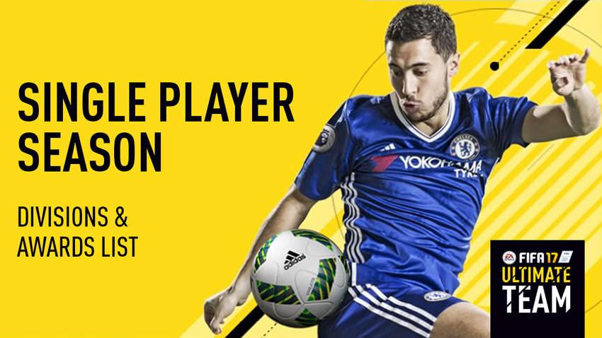 FIFA 17 Ultimate Team – Single Player Season