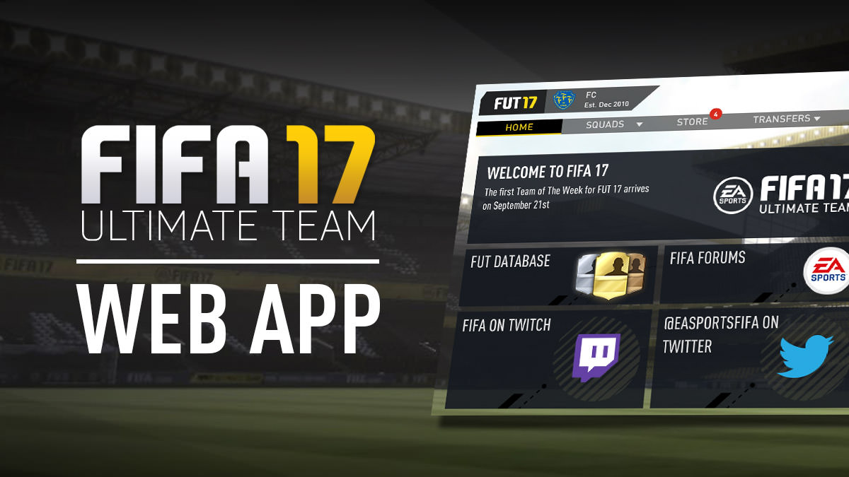 FUT 17 Web App