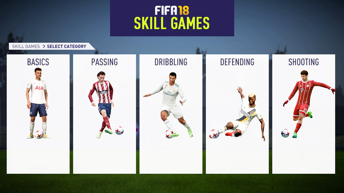 FIFA 18 Skill Games