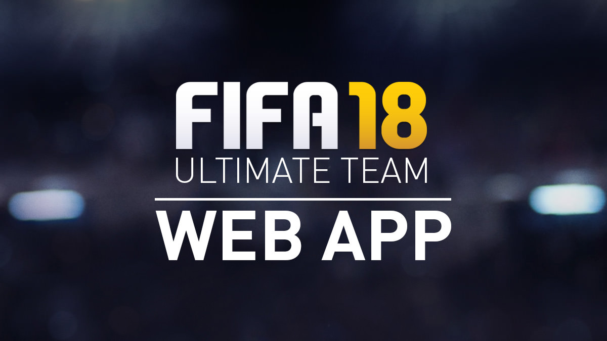 FUT 18 Web App