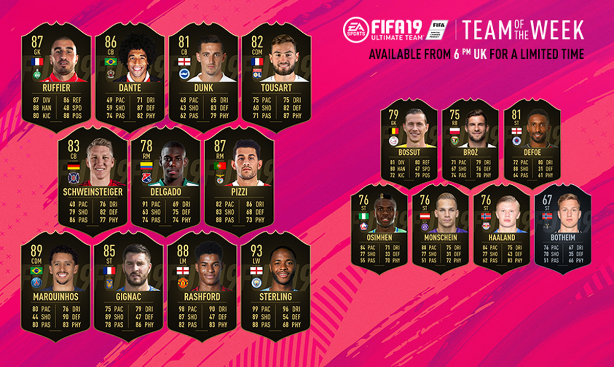 FIFA 19 Ultimate Team - Team of the Week 42