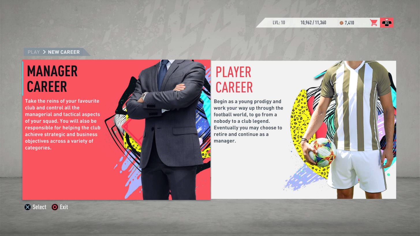 FIFA 20 Career Mode