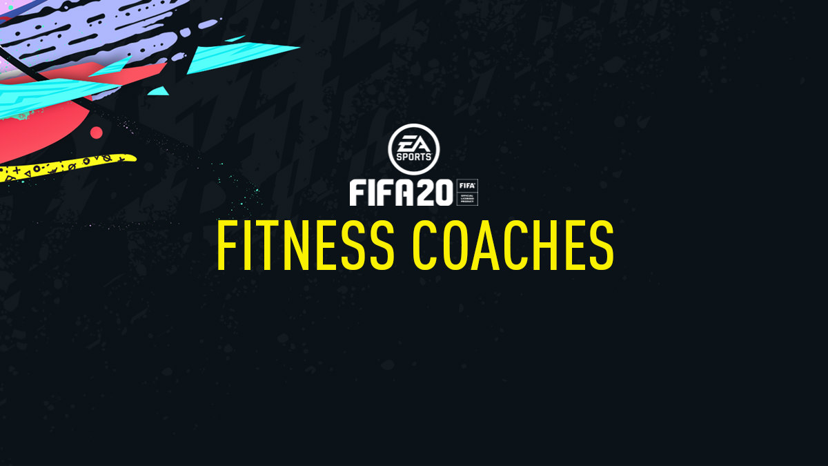 FUT 20 Fitness Coaches