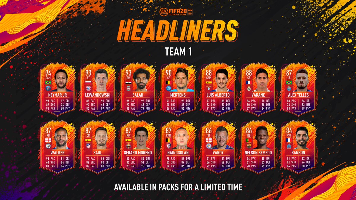 FUT Headliners