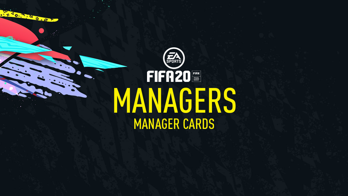 Managers in FIFA 20