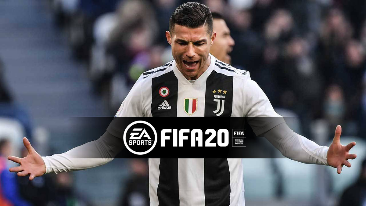Cristiano Ronaldo tem novo time…no FIFA20. Juventus agora é do PES