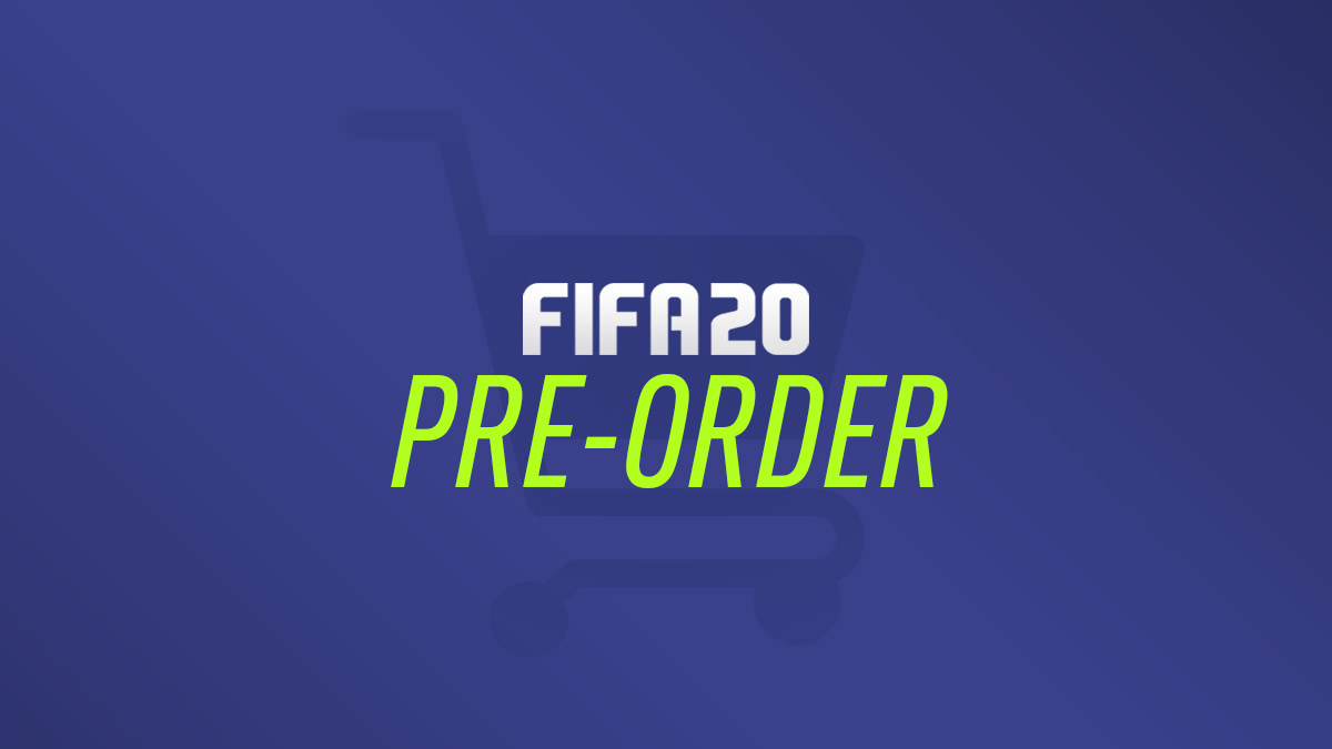 Pre-order FIFA 20
