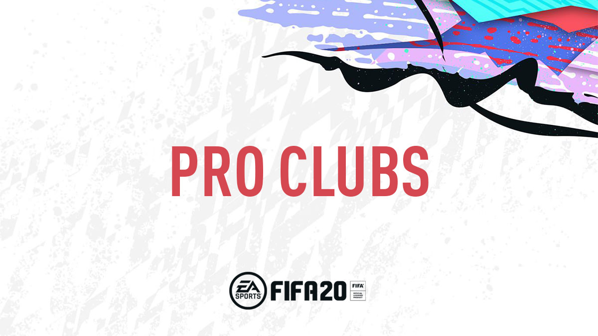 FIFA 20 Pro Clubs