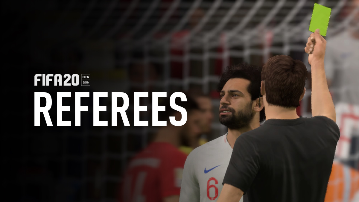 FIFA 20 Referees List