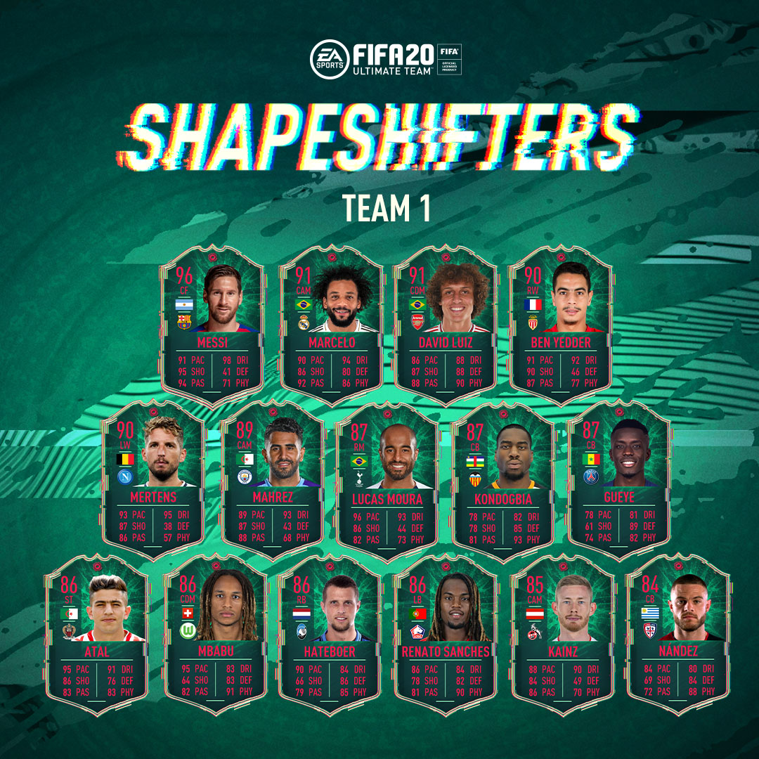 FIFA 20 Shapeshifters