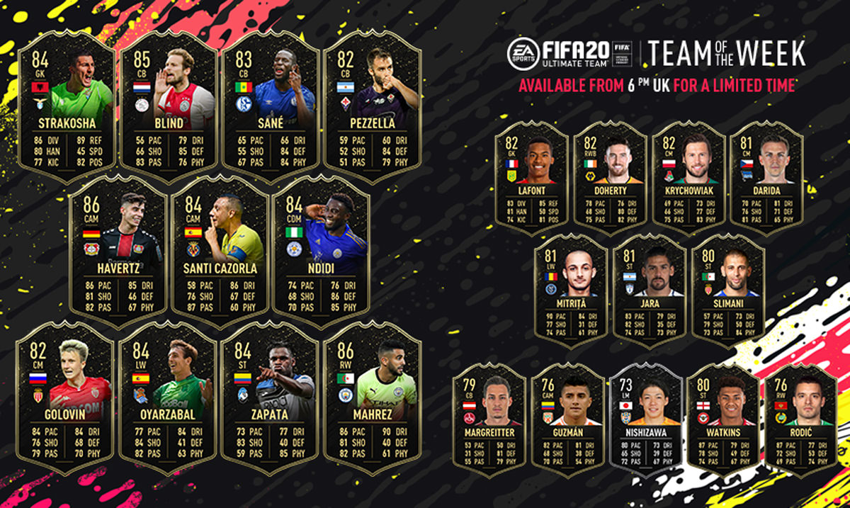 FIFA 20 Team of the Week 3 (TOTW 3)