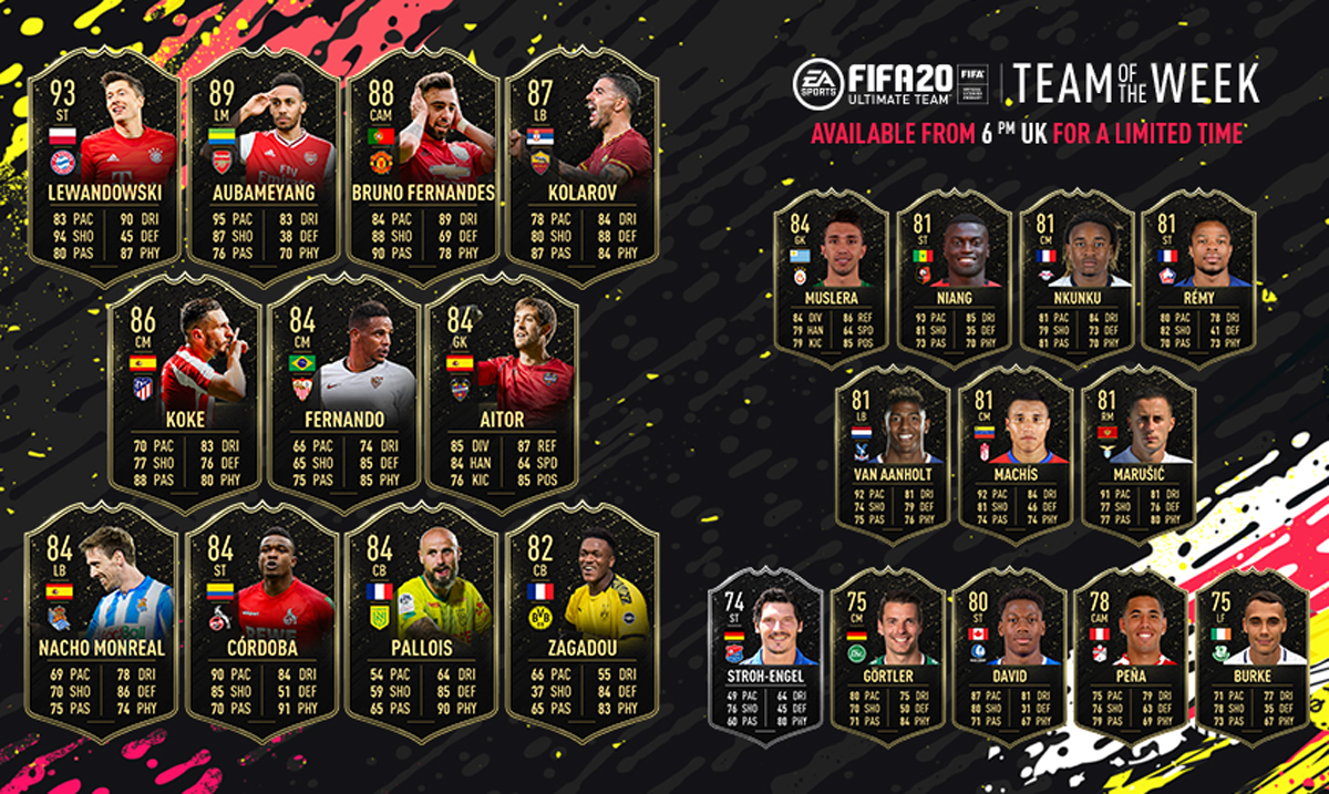 FIFA 20 Ultimate Team - Team of the Week 24