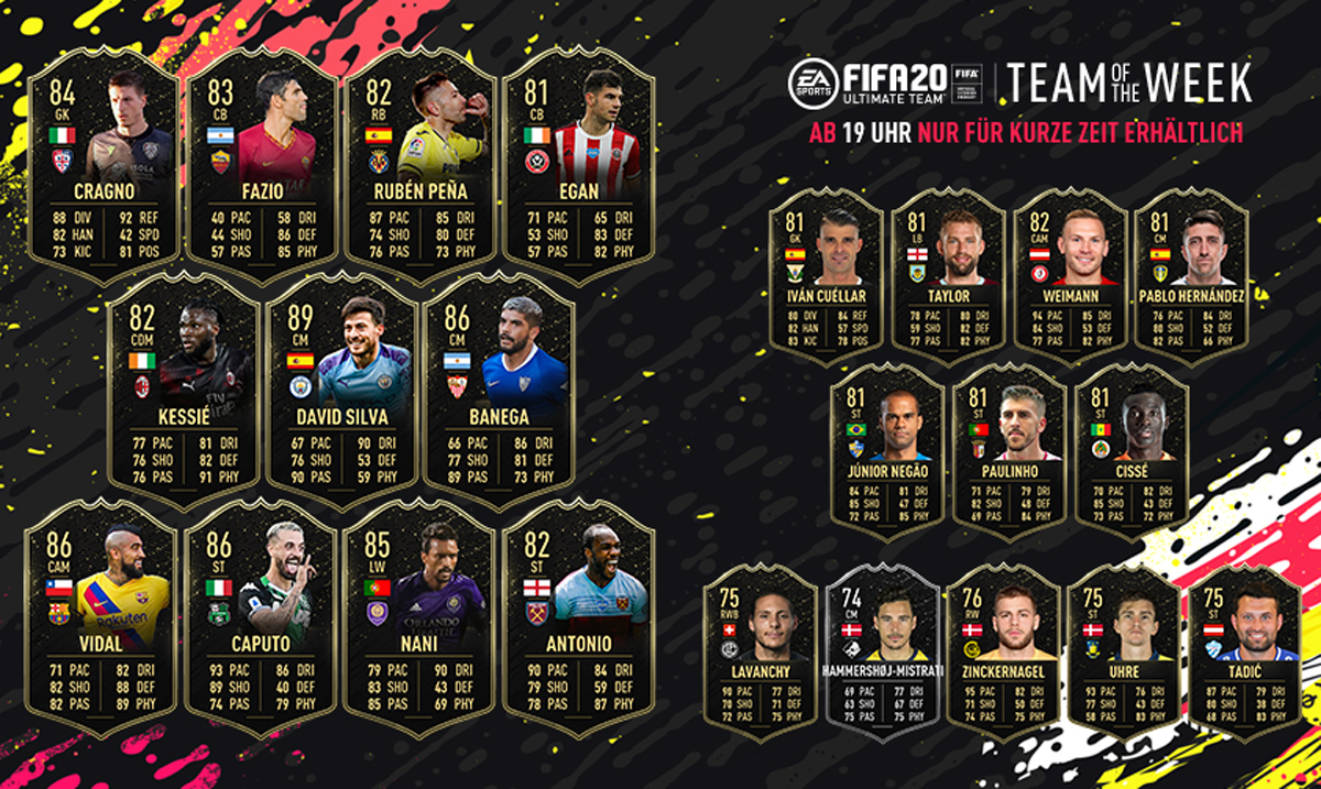 FIFA 20 Team of the Week 41 (TOTW 41)