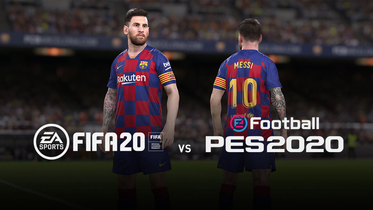 FIFA 20 vs PES 2020