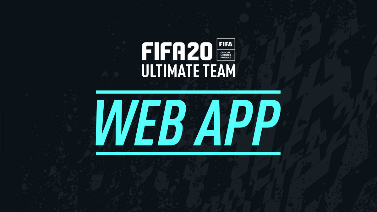 FUT 20 Web App