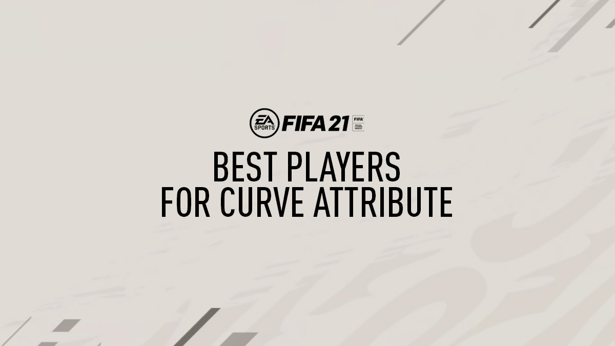 FIFA 21 Players with Best Curve Attribute