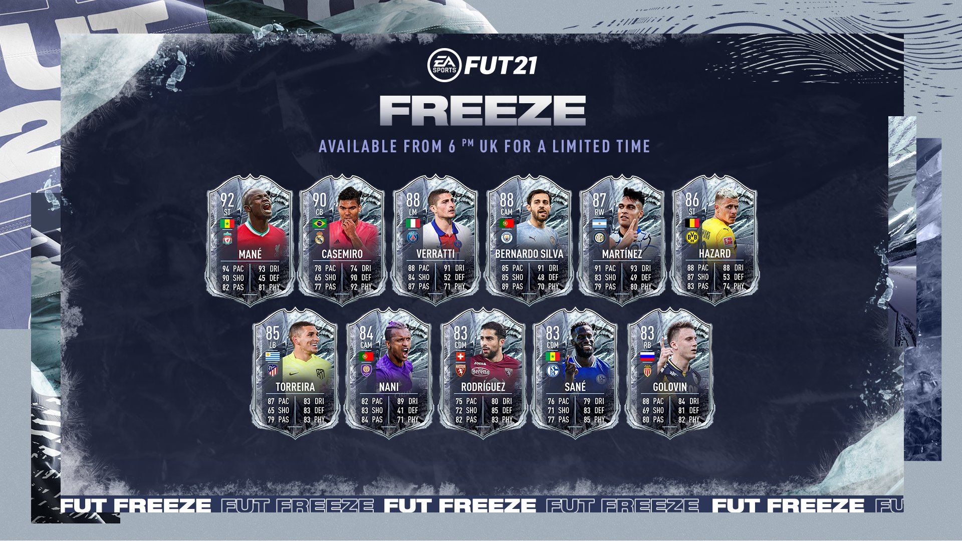 FIFA 21 FREEZE