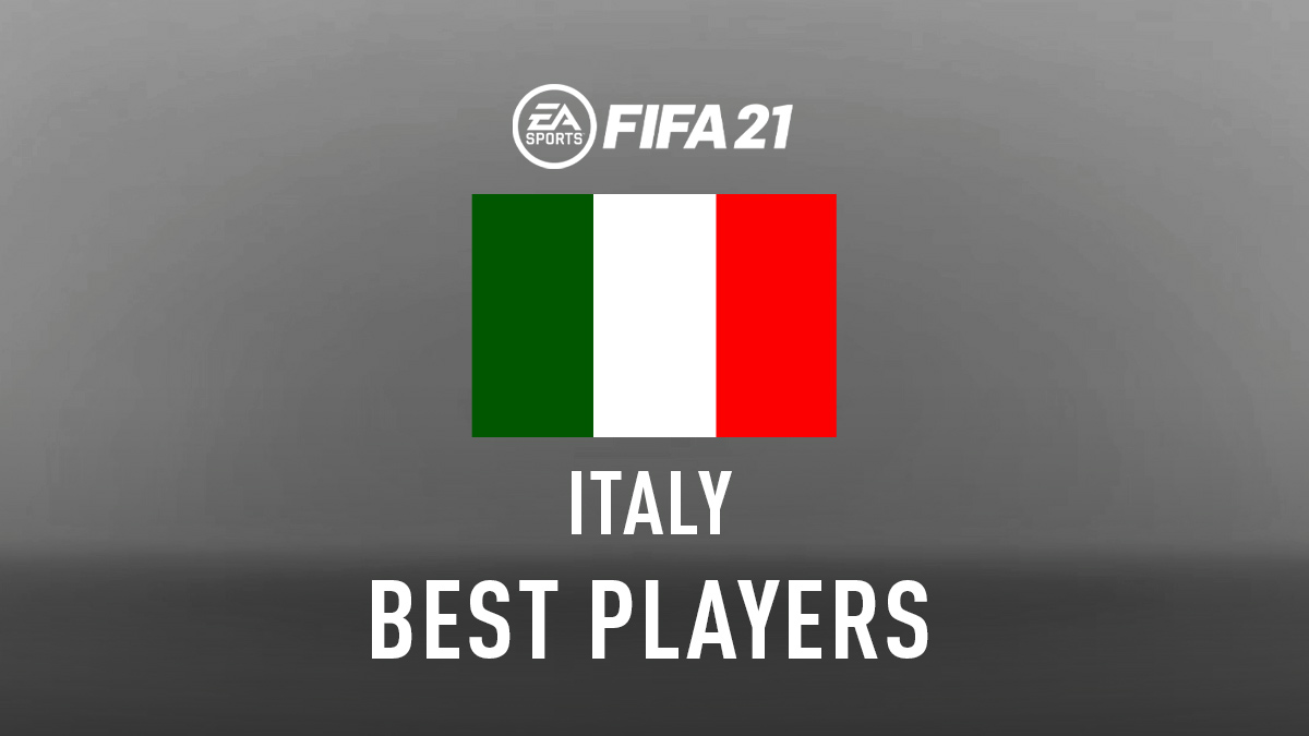 FIFA 21 Top Players from Italy